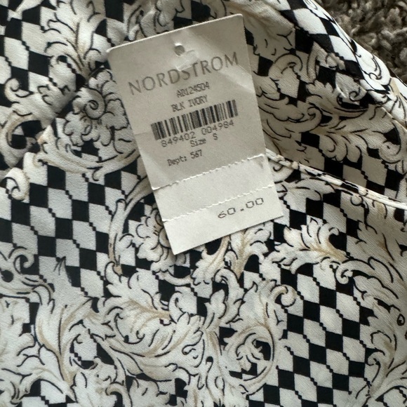 ASTR wide leg pants ornate pattern - Picture 5 of 6